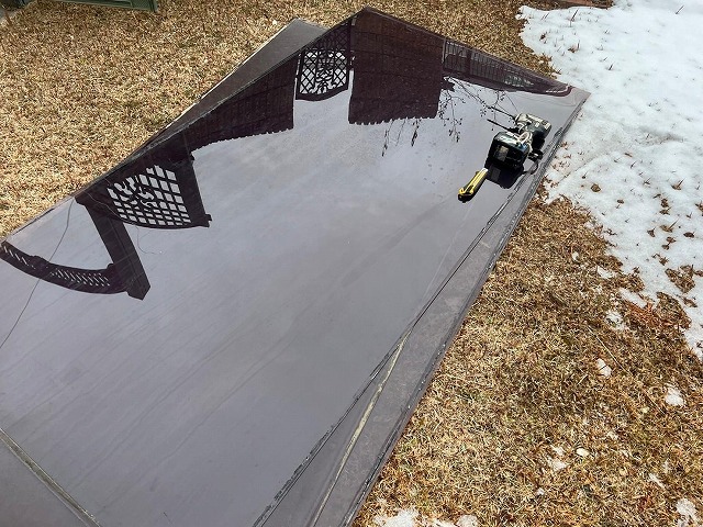 中央市　テラスポリカ撤去